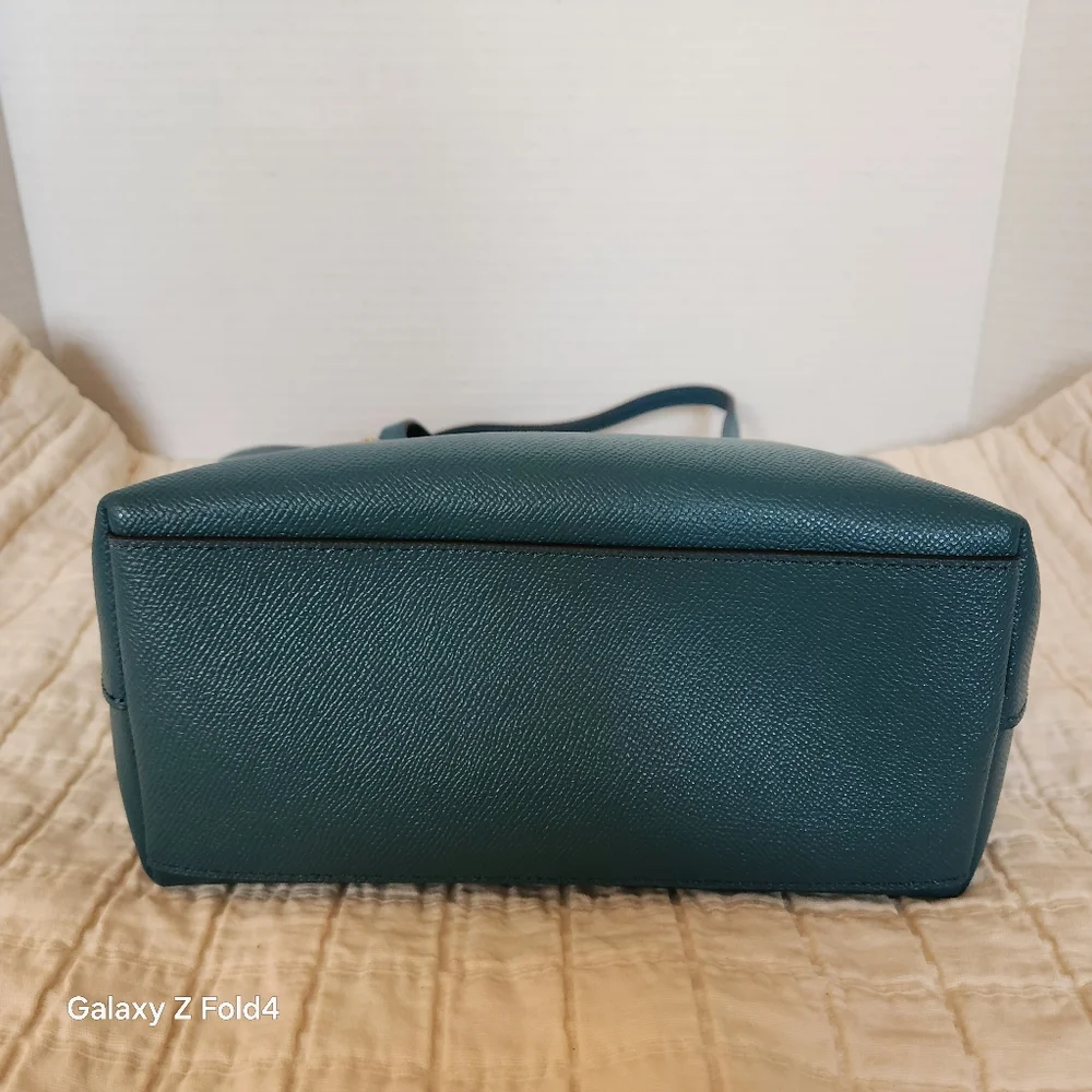 COACH Blue Leather Bag - Picture 3 of 8